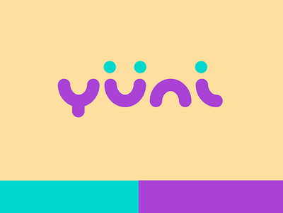 yuni branding design logo minimal