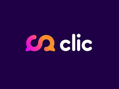 clic branding design logo minimal