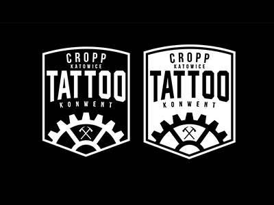 CROPP TATTOO KONWENT - Katowice cropp graphic ink katowice konwent logo logos poland slovakia tattoo wood