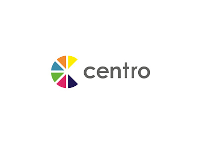 Centro C Marketing Agency brand branding c centar center circles communication agency design identity logo logo design logo designer pavel surovy symbol