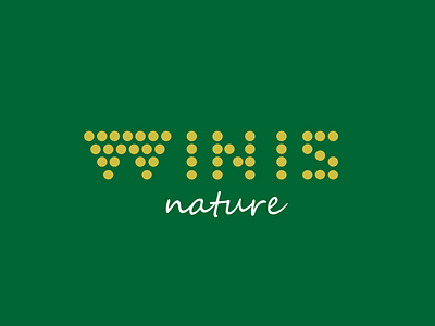 Winis Nature Green Logo Design communication agency grape logo logo design logo designer pavel surovy winis winis nature