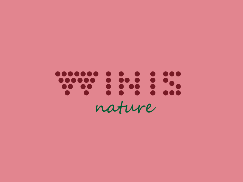 Winis Nature Rose grape winis nature winis logo logo design communication agency pavel surovy logo designer
