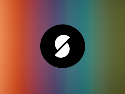 S Design brand circle letter logo logo design pavel surovy s symbol