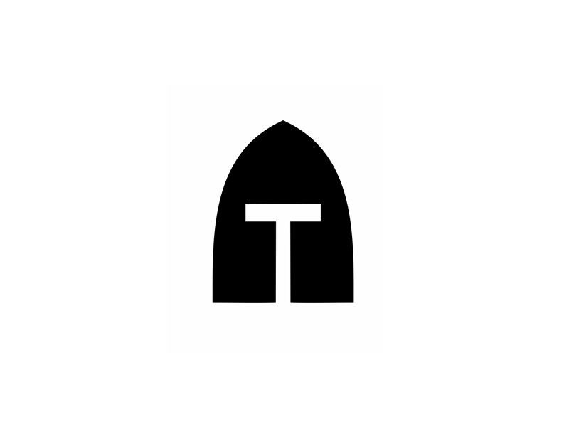 Templars templars temple helm t logo logo design branding brand symbol communication agency pavel surovy logo designer