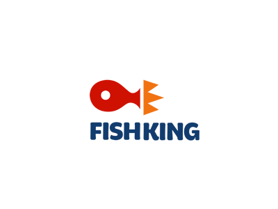 Fishking Logo Design brand branding communication agency crown design designer fastfood fish food identity king logo logo design logo designer pavel surovy symbol