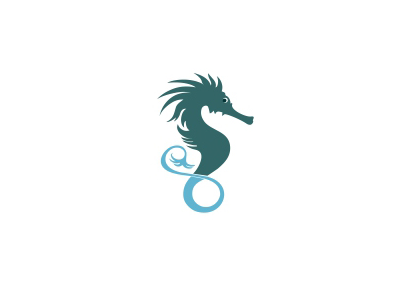 Seahorse brand branding communication agency design identity logo logo design logo designer pavel surovy seahorse spa symbol