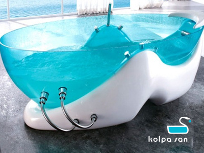 Kolpa san redesign bathroom bathtube brand communication agency logo logo design logo designer pavel surovy swan symbol water