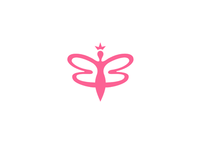 Event Managment body brand branding butterly communication agency crown design e fly flying logo logo design logo designer m model models pavel surovy symbol woman