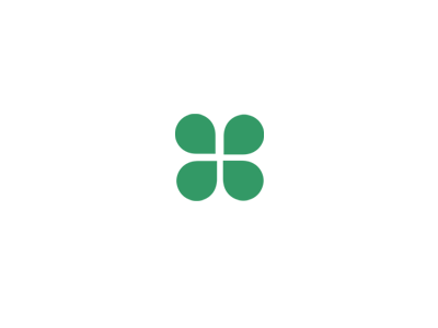 Four Leaf Clover communication bank logo design logo logo designer pavel surovy communication agency brand symbol banka leaf four leaf clover