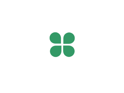 Four Leaf Clover bank banka brand communication communication agency four leaf clover leaf logo logo design logo designer pavel surovy symbol