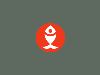 Fishing Portal brand branding circle communication agency eye fish fishing logo design logo designer pavel surovy symbol