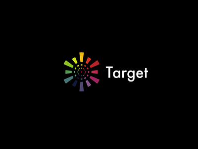 Target Advertising Agency ads brand branding center circles cluster communication agency design logo logo design logo designer pavel surovy pointer scope sniper sun symbol target