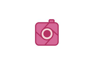 Pink Photo Studio brand branding cake communication agency design logo logo design logo designer pavel surovy photo rose symbol