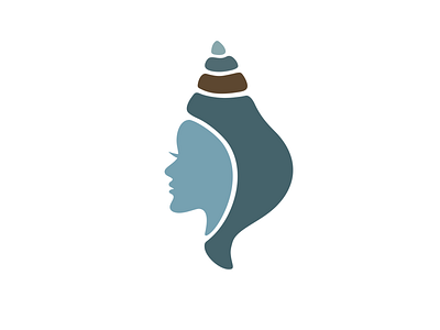 Sea Cosmetics Woman Shell brand branding communication agency cosmetic cosmetics logo logo design logo designer pavel surovy sea shell symbol woman