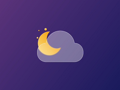 Glass morphism.Weather. branding design dribbble glassmorphism glass weather graphic design illustraion shadow summer vector