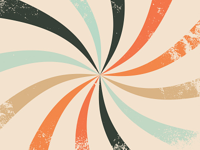 Retro spiral background background colors design dribbble illustraion retro shadow spiral summer sweety vector vintage
