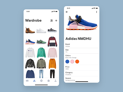 Wardrobe app