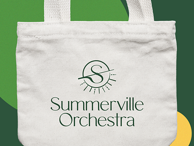 SO Vertical Logo branding icon logo music orchestra sunshine typography