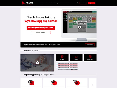 Taxxo Redesign webdesign website