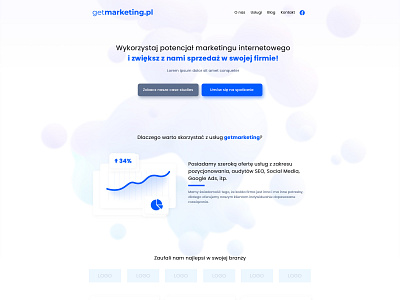 Getmarketing Redesign webdesign website