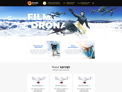 Drone Website design drone web web design webdesign