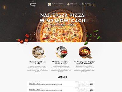 Pizzeria Website design pizza web web design webdesign website