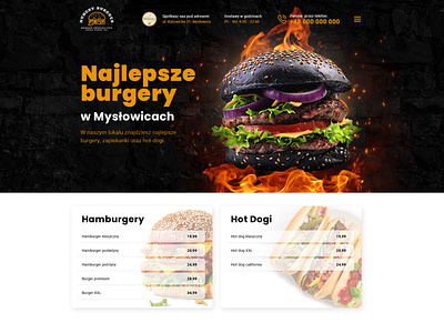 Hamburger Website