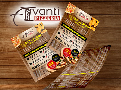 Pizza Flyer Menu