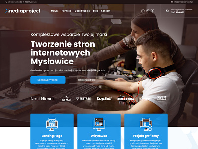 Media Project Redesign design web design webdesign website website design