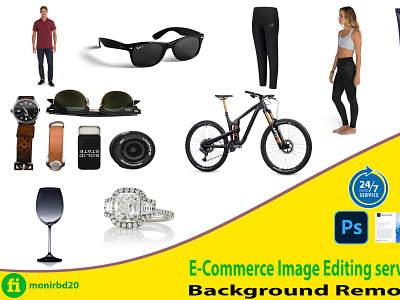 I will do professional background removal clipping path White ba background remove beauty retouching clipping path cloth retouch color change color correction create shadow cut out background graphic design hair masking jewelry retouch neck joint phot skin retouch wrinkle retouch