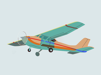 Plane in the sky blog design designs icon illustration plane sky tour trip ui vector web