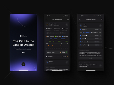 Wavelet — Sleep tracking mobile app