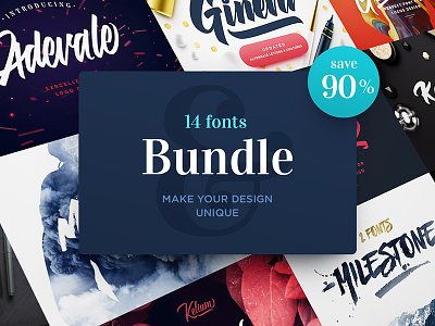 90% OFF. Fonts Bundle. bundle font fonts free sale script typography