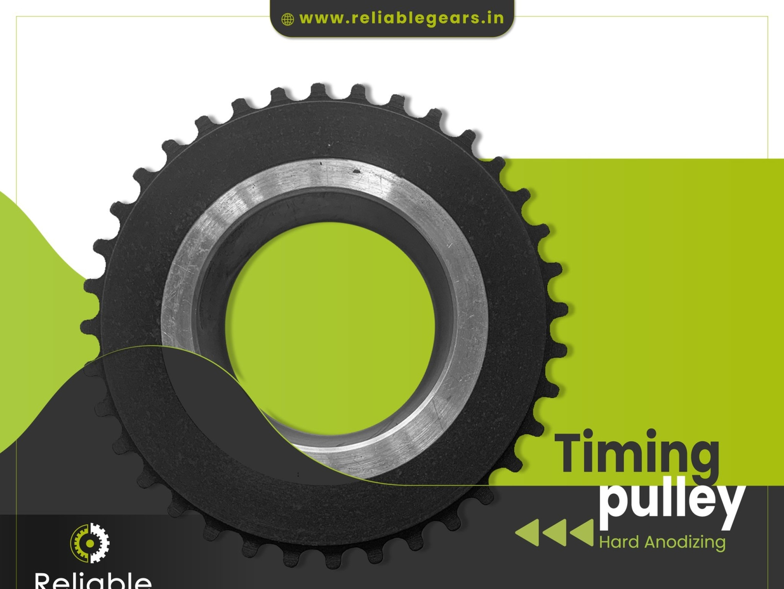 Timing Pulley Manufacturers in Gujarat by Reliable Gears on Dribbble