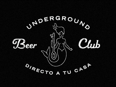 UBC beer logo mermaid