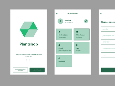 APP webshop plants 🌿