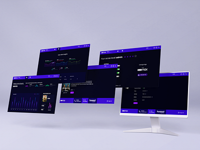 Dashboard HBOMAX design