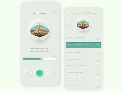 Music Player App Concept