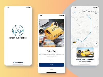 Flying Taxi app