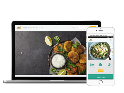 Eat right responsive application