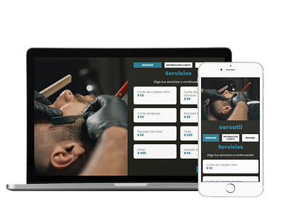 Hairdresser web app