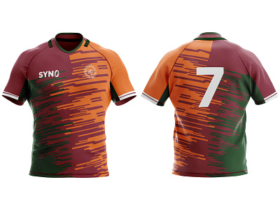 Full Sublimation Rugby Jersey Design