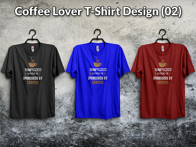 Coffee Lover T-Shirt Design (02)