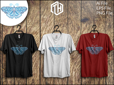 Butterfly T-Shirt Design activewear animation art beautiful branding butterfly decoration design drawing fly graphic design illustration isolated logo nature pattern t shirt t shirt design trendy t shirt 2021 vector