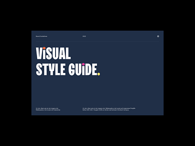 Brand Guidelines 3d animation app branding component design designsystem graphic design icon illustration logo motion graphics styleguide ui ux vector