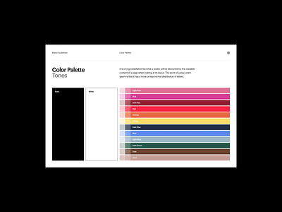 Brand Guidelines — Color Palette by Federico Gallo on Dribbble