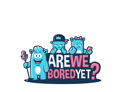 Are We Bored Yet - Logo Design adobe illustrator branding design illustration illustrator logo