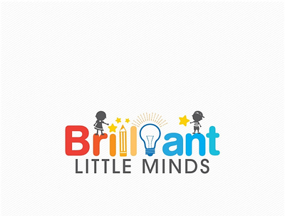 Brilliant Little Mind - Logo Design adobe illustrator branding graphic design illustration logo typography