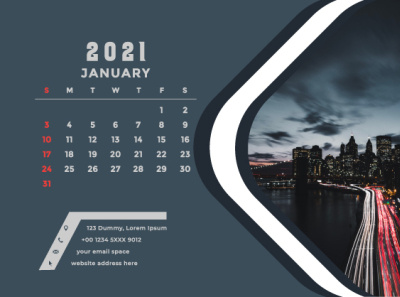 desk 2021 brown2 calendar calendar2021 clean concept logo