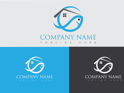 whale real estate logo design concept athlete blue design healthy icon illustration logo male pool power race silhouette sport swim swimmer symbol template vector water wave